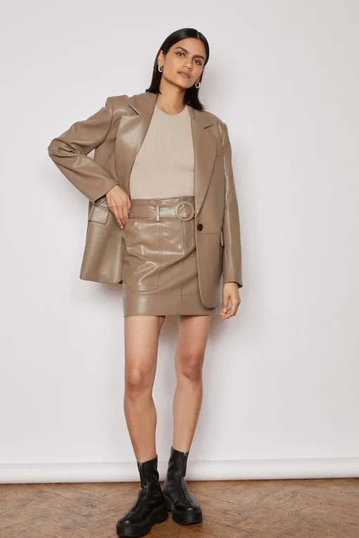 SMITH SKIRT TAUPE