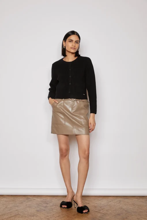 SMITH SKIRT TAUPE