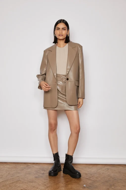 SMITH SKIRT TAUPE