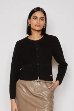 SUKI CARDIGAN BLACK