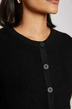 SUKI CARDIGAN BLACK