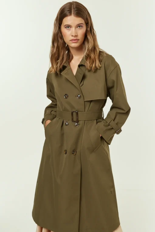 TOVALLO TRENCH KHAKI